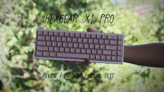 Another Good PreBuild Keyboard  Hexgear X1 Pro Unboxing amp Review  Kwoall [upl. by Enicar]