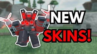 RANKING EVERY APRIL FOOLS SKIN  SHOWCASE  REVIEW  Tower Defense Simulator UPDATE [upl. by Eillom]