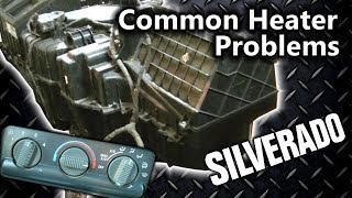 Silverado 9907 Common Heater HVAC Problems Low Heat [upl. by Norehs]