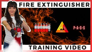 Free Fire Extinguisher Training Video  OSHA  Updated for 2023 [upl. by Artinahs]