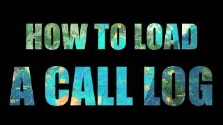 How upload your ADIF call log to the Geochron [upl. by Willms791]