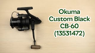 Розпаковка Okuma Custom Black CB60 31bb inc Sp Spool 13531472 [upl. by Dorsman]