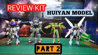 Gundam Huiyan Model Review HG Build Strike HG MK II HG X Maoh HG Fenice [upl. by Hcire]