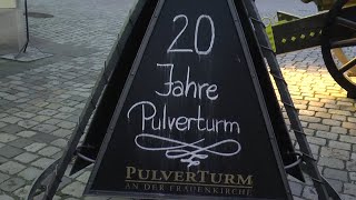 20 Jahre Pulverturm an der Frauenkirche in Dresden [upl. by Acinoreb]