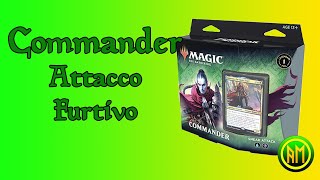 Unboxing Commander Attacco Furtivo  Rinascita di Zendikar MTG ITA [upl. by Derna]