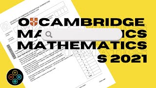 OLevel Math D May June 2021 Paper 2 402902 [upl. by O'Reilly629]