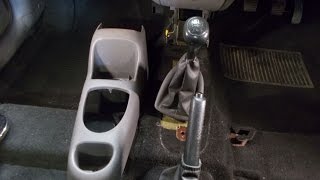 Ford Fiesta Center Console Removal [upl. by Noirda24]