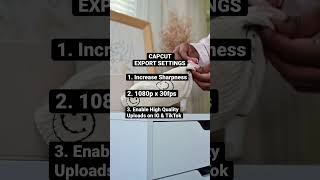 CapCut Export Settings for Instagram amp TikTok [upl. by Ynnos]