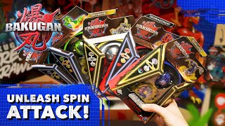 Spin Into Battle Unboxing Every New Special Attack Bakugan [upl. by Eisoj]