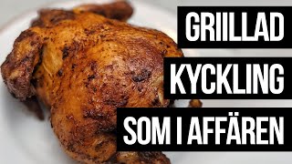 Grillad kyckling som i affären  i airfryer [upl. by Bettye]