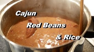 Cajun Red Beans amp Rice Recipe [upl. by Olihs]