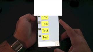 Samsung Galaxy Note 3 Tip How to increase the size of the fonts in text messages [upl. by Lenora]