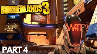 Landing down on PrometheaHelping out the Atlas Corporation  Borderlands 3  Playthrough Pt 4 [upl. by Setsero]