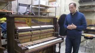 Rebuilding an Antique Piano Before and After [upl. by Abbe424]