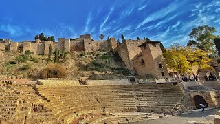 Alcazaba full tour 4k Malaga  Spain 🇪🇸 [upl. by Marney]