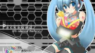 Hatsune Miku  Packaged High Speed Remix [upl. by Farrish]