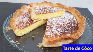 A TARTE DE CÃ”CO MAIS RAPIDA QUE PODEM FAZER  E MUITO SABOROSA [upl. by Corvin]