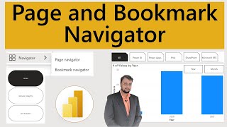 Page and Bookmark Navigator in Power BI [upl. by Ignace]