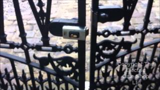 Electric Gate Lock Double Gate Interlocking Device [upl. by Crosley]