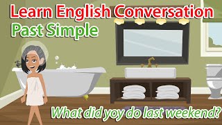 Past simple tense Conversation  Grammar and Examples [upl. by Nimesh834]