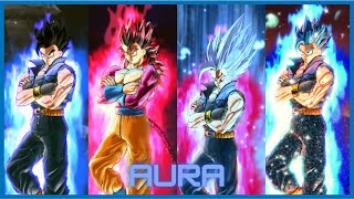 CAC Best Transformations AURA  Dragon Ball Xenoverse 2 Mods [upl. by Mohammad]