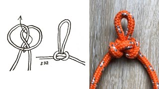 ABOK 532 Ashley Book of Knots  Harness Loop [upl. by Alesandrini]