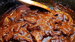 How to cook Chile Con Carne  CHILE COLORADO Recipe [upl. by Wolfgram]