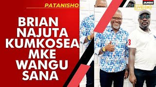 PATANISHO  BRIAN  NAJUTA KUMKOSEA MKE WANGU SANA [upl. by Afatsuom467]