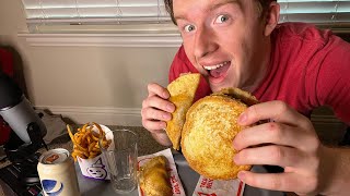 ASMR Jack in the Box Mukbang [upl. by Sirehc]