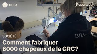 Fabriquer 6000 chapeaux en fourrure pour la GRC [upl. by Eeniffar]