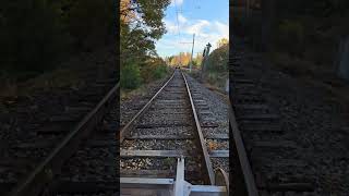 Rail biking  Kennebunkport railbike downeastmaine nature mainetravel [upl. by Babb]