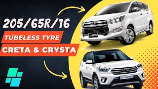 205 65 r16 tyres  Innova crysta best tyre  Hyundai creta best tyre  Review  215 55r 17 70miles [upl. by Thin]