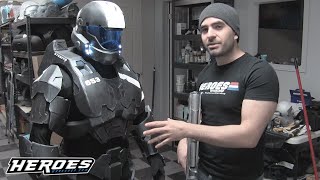 Halo Armor Cosplay  ODST Spartan Overview [upl. by Adyaj]