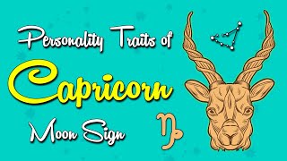 Personality Traits of CAPRICORN Moon Sign [upl. by Ayom752]