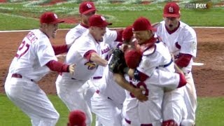 WS2011 Gm7 Cardinals win 11th World Series title [upl. by Vickey956]