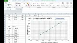 L2phy ramp exp making excel graph [upl. by Ainadi]