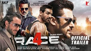 RACE 4  Trailer  Salman Khan  Saif Ali Khan  John Abraham  Anil Kapoor Bollywood News [upl. by Ekyt]