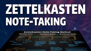 Zettelkasten NoteTaking What I wish I knew about Smart Notes [upl. by Kania]