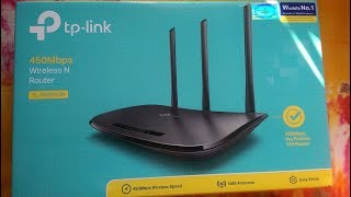 Tplink 450Mbps Wireless N Router TLWR940N Unboxing Video2017 [upl. by Skipp949]