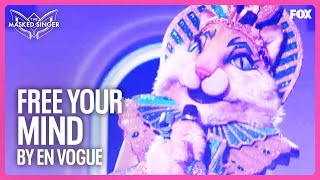 Cleocatra Performs “Free Your Mind” by En Vogue  Season 11  The Masked Singer [upl. by Maisey]