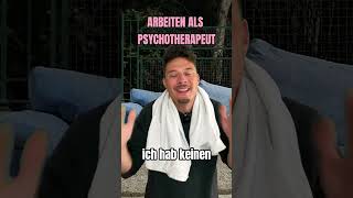 Arbeiten als Psychotherapeut  Erwartung VS Realität [upl. by Nager]