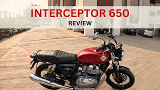 INTERCEPTOR 650 Review  2024  Royal Enfield [upl. by Andreas]