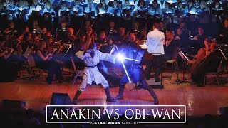 Star Wars Concert Anakin vs ObiWan [upl. by Hukill]