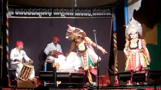 Yakshagana 2017Noda banniriSri Jansale  Sanmay bhat as balaraama  sri kadbal as Krishna [upl. by Ennayd800]