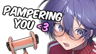 ASMR Femboy Pampers Your Ears While Rambling To You [upl. by Ahsikel]