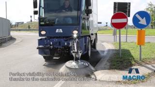 Road sweeper Industrial sweeper Macro M60 [upl. by Ioved914]