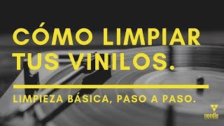 Aprende a limpiar tus vinilos paso a paso  Kit de Limpieza Needle [upl. by Nochur]