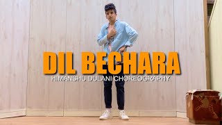 Dil Bechara  Title Track  Sushant Singh Rajput  Himanshu Dulani Dance Choreography [upl. by Eixirt519]