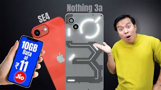 Nothing phone 3a is here  iPhone SE4  Jio 10GB Data Rs11  Realme UI 60 Updates iQOO Neo 10 [upl. by Anor]