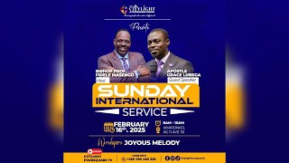 🔴FOURSQUARE TV I INTERNATIONAL SERVICE WITH APOSTLE GRACE LUBEGA 16022025 [upl. by Whallon]